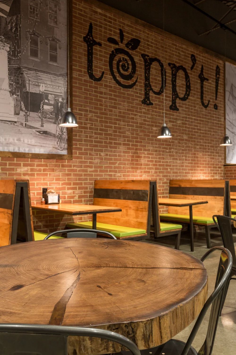 Topp't Pizza餐厅室内外装修项目丨美国丨FOXWORTH ARCHITECTURE PLLC-8