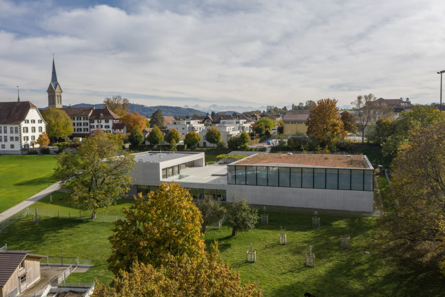 新学校建筑和体育馆丨Switzerland丨Rykart Architekten AG-15