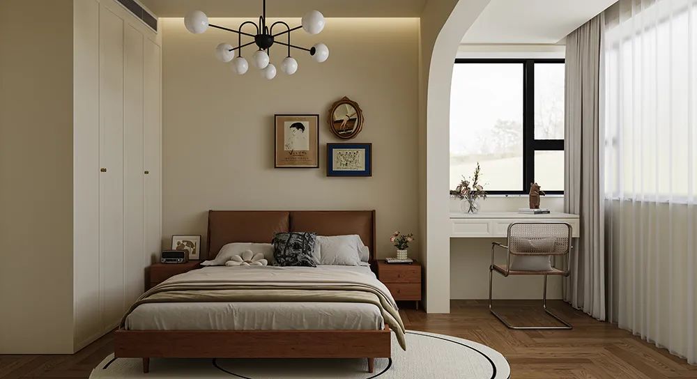 潞鼎庄园138㎡中古风案例 | 复古与现代的完美融合-15