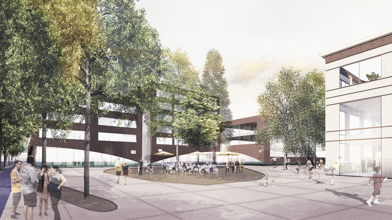   Wettbewerbsverfahren städtebauliche Studie Olympiastützpunkt/Schule Alter Teichweg in Hamburg Dulsberg : Andreas Heller Architects & Designers-27