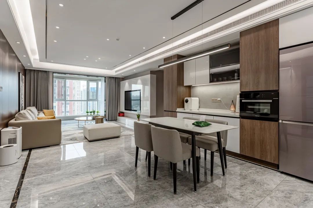 现代轻奢·160 平高级住宅丨梁明-30