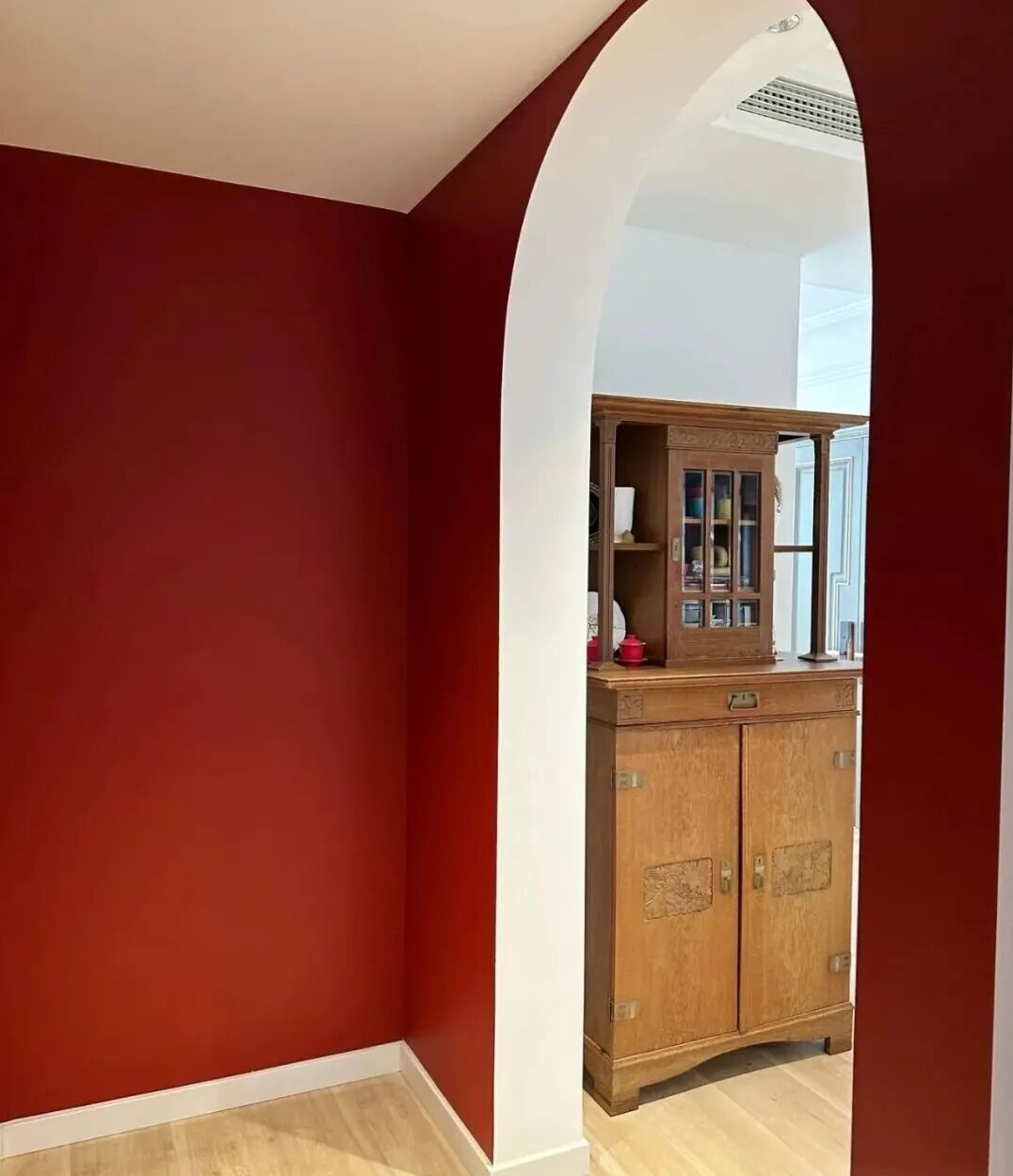 My home ，红墙要有一席之地。-13