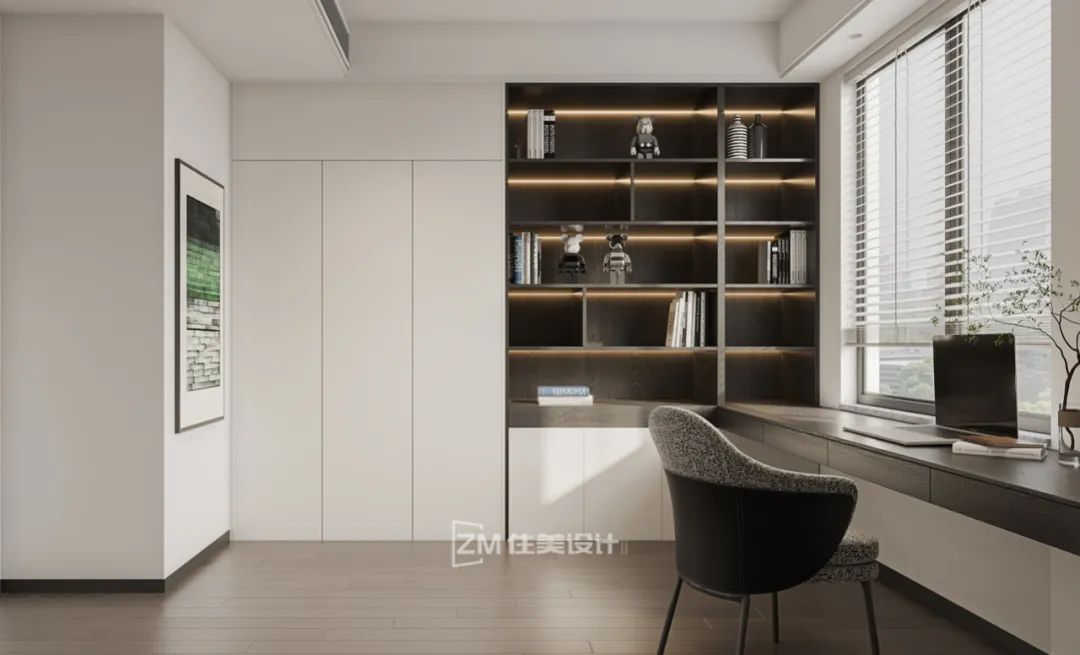 初沐 · 意式极简的梅溪华府住宅设计丨中国长沙丨住美设计-43