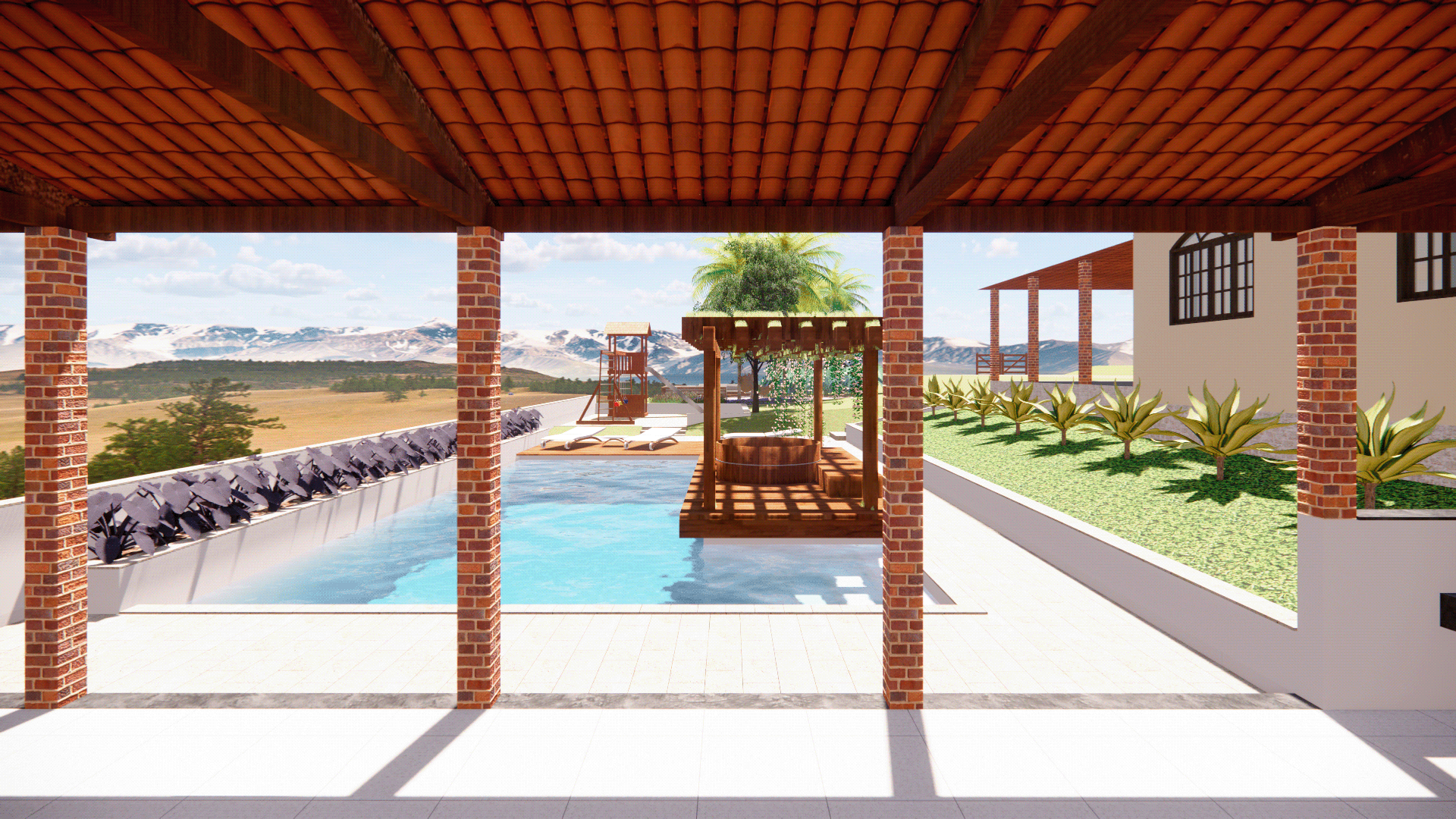 Área Gourmet - Paisagismo-13