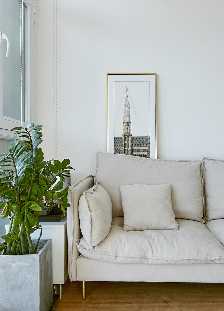 北漂航空家庭的简约宜居改造-14