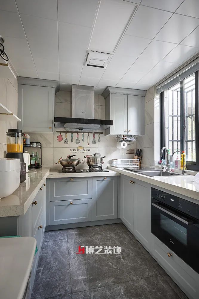 平湖名门府轻奢风，曹峰设计师的 170m²美式轻奢之作-40