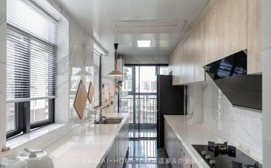 白菜适家 · 四房改两房的创意布局设计-44