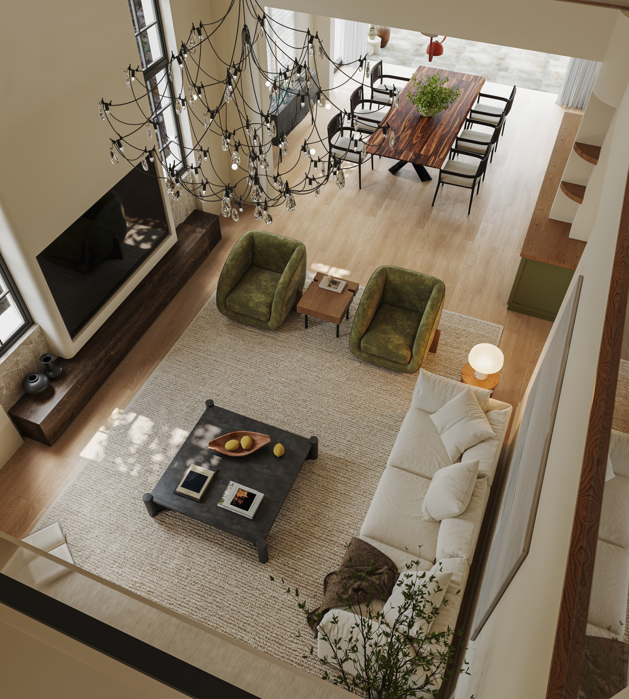 长沙溪泉湾别墅650㎡法式风格丨中国长沙丨甲木空间设计中心GEMON DESIGN-13