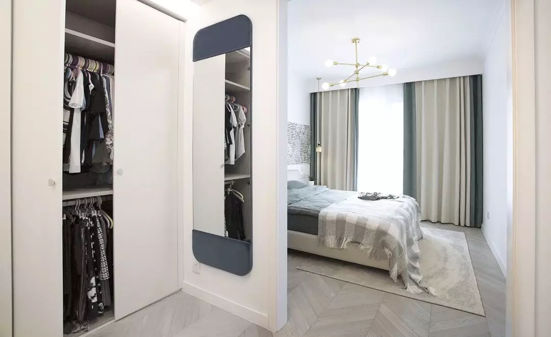 北京女主独居78㎡，改封闭厨房为吧台+开放式，主卫变身衣帽间！ 黄吉空间设计-75