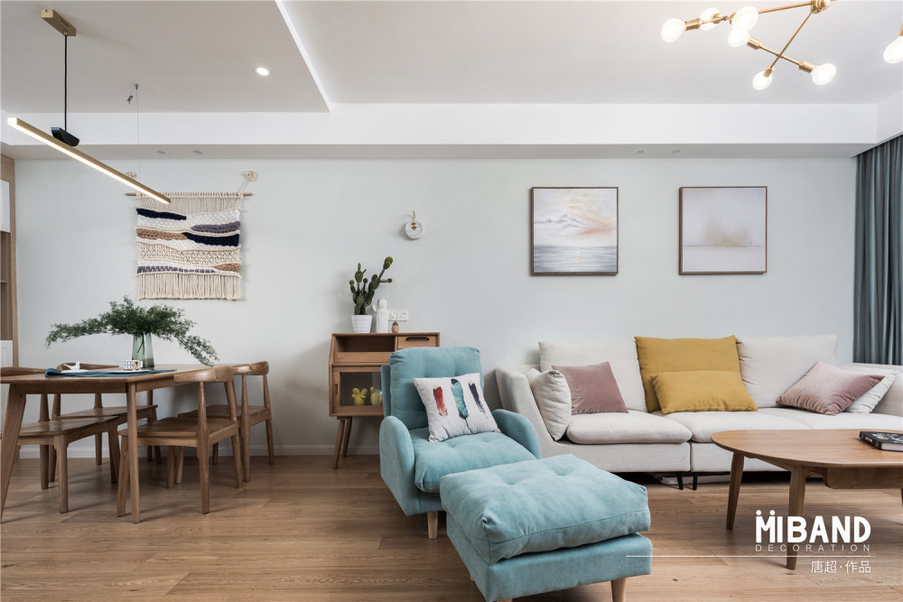 米邦装饰 120㎡北欧风案例解析-3