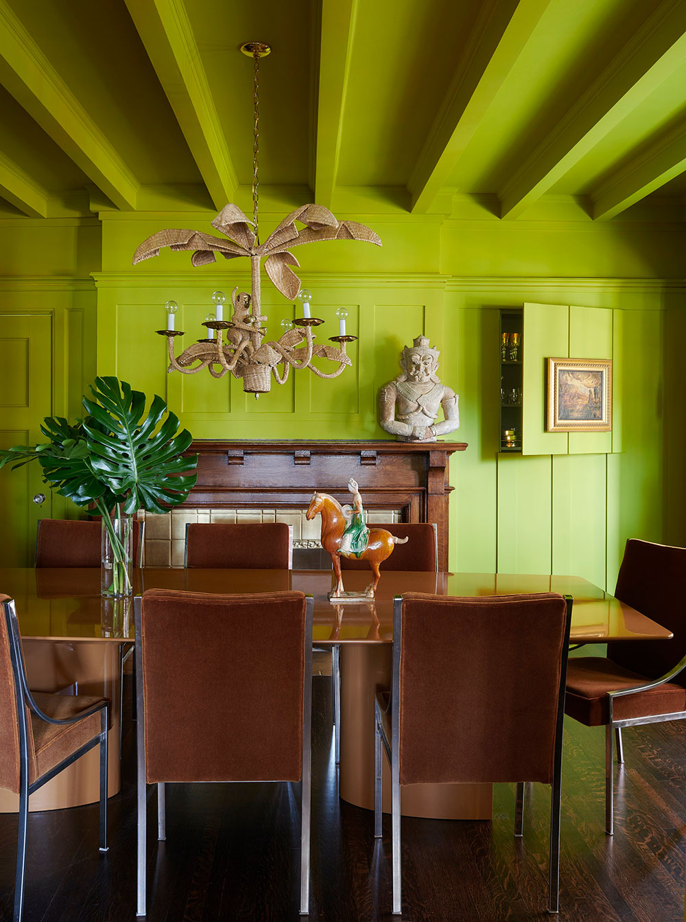 多伦多奇幻住宅 | 大胆配色与图案的完美结合-5