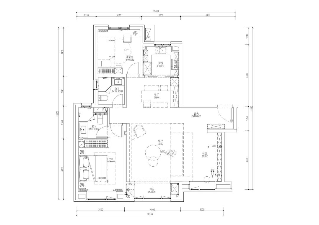 唐山融创未来中心 120 户型样板间丨中国河北丨上海泽钦室内设计有限公司,矩阵纵横设计股份有限公司-45
