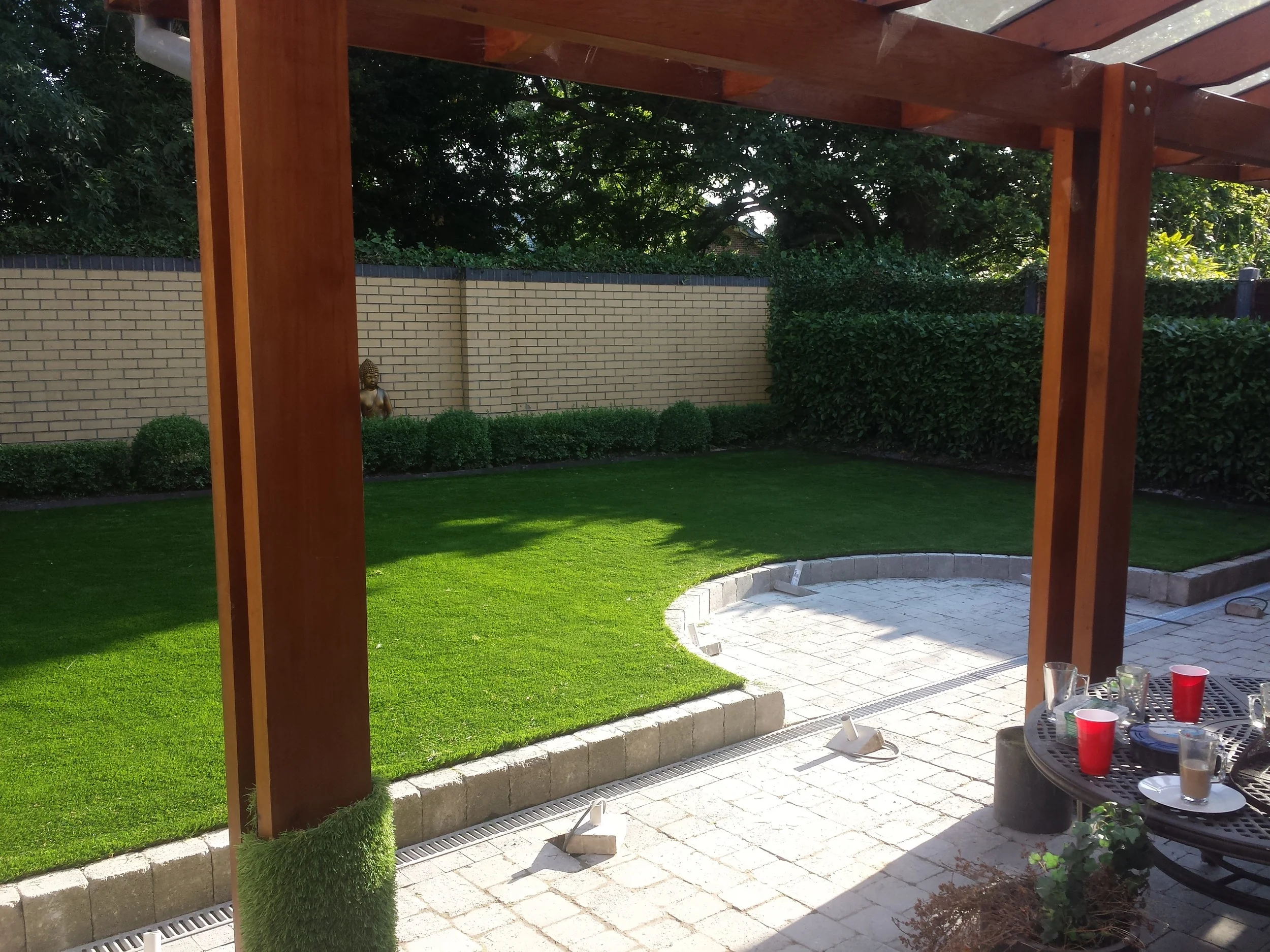 Fo·rock家庭花园人造草坪景观项目-40