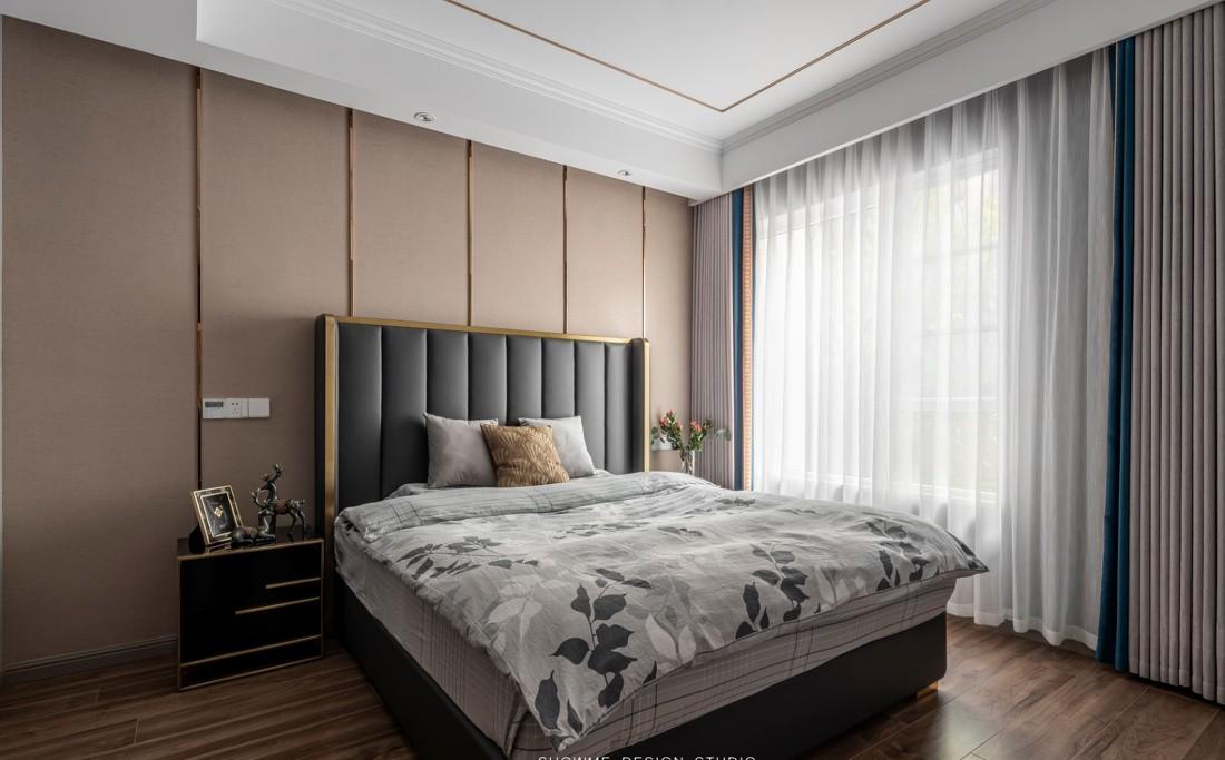 内江十亩现代混搭风家居设计,低调奢华空间融入自然光线-24