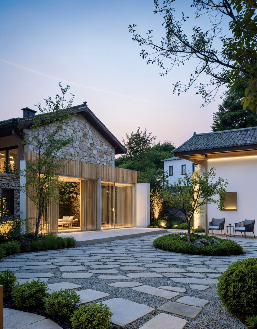 你想要这样的一个小院吗？看日出日落，花开花谢…-8