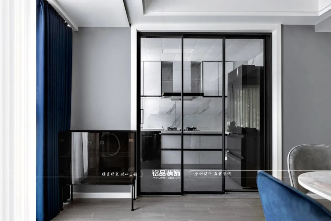 东新园望景苑现代简约家居设计丨铭品装饰-35