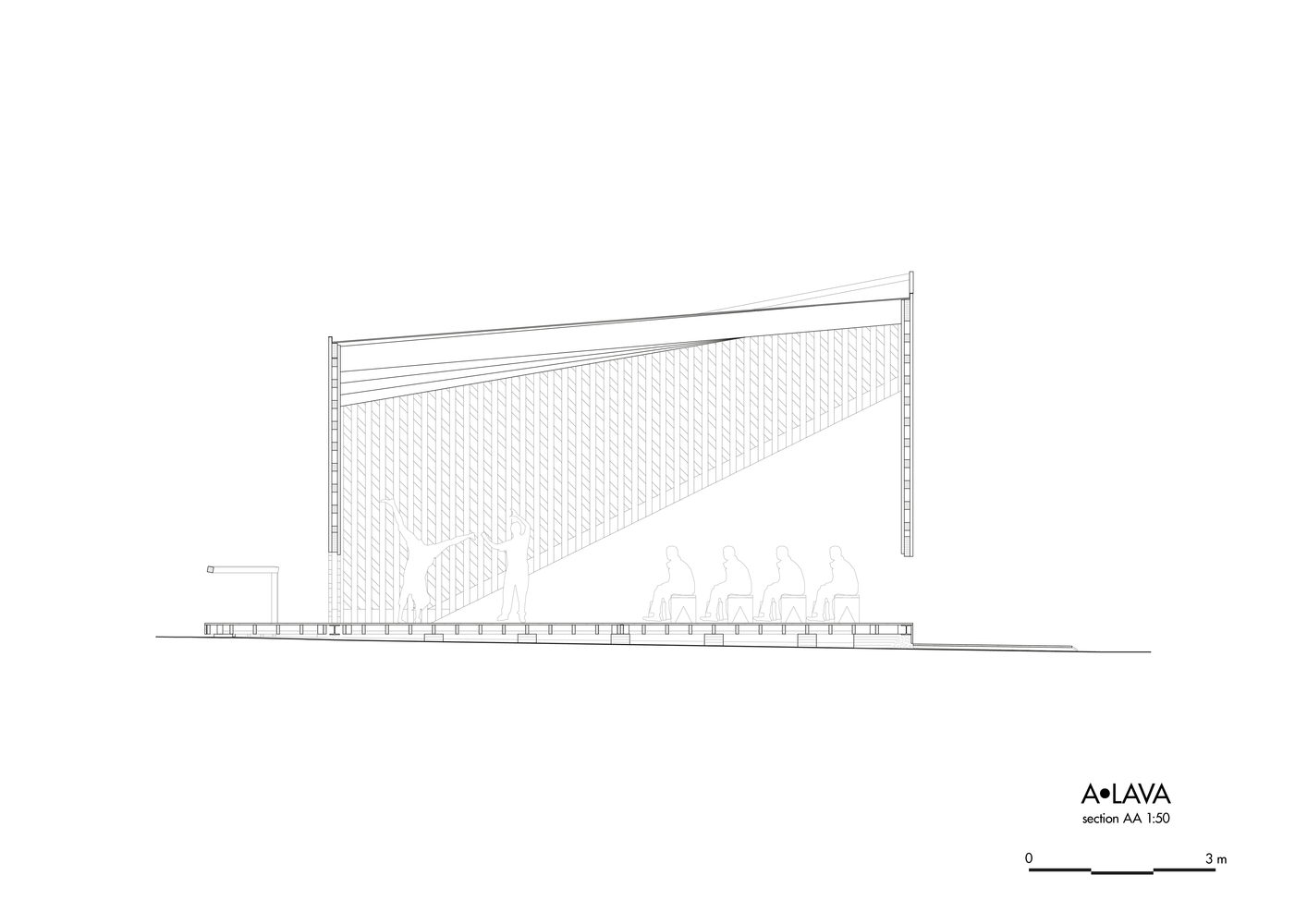 阿尔托大学木材项目 · 芬兰赫尔辛基中心临时展馆-52