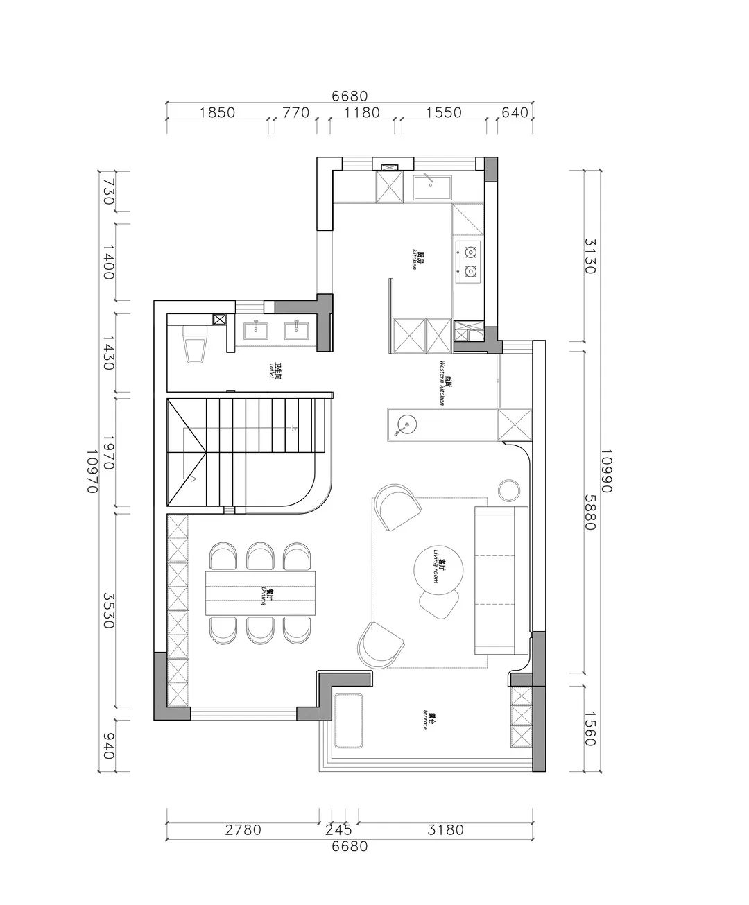 奶油极简 · 上海松江上叠别墅设计丨中国上海-85