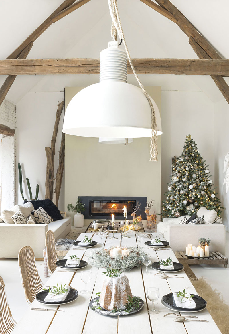 法国白色圣诞 | 现代乡村风格木屋-2