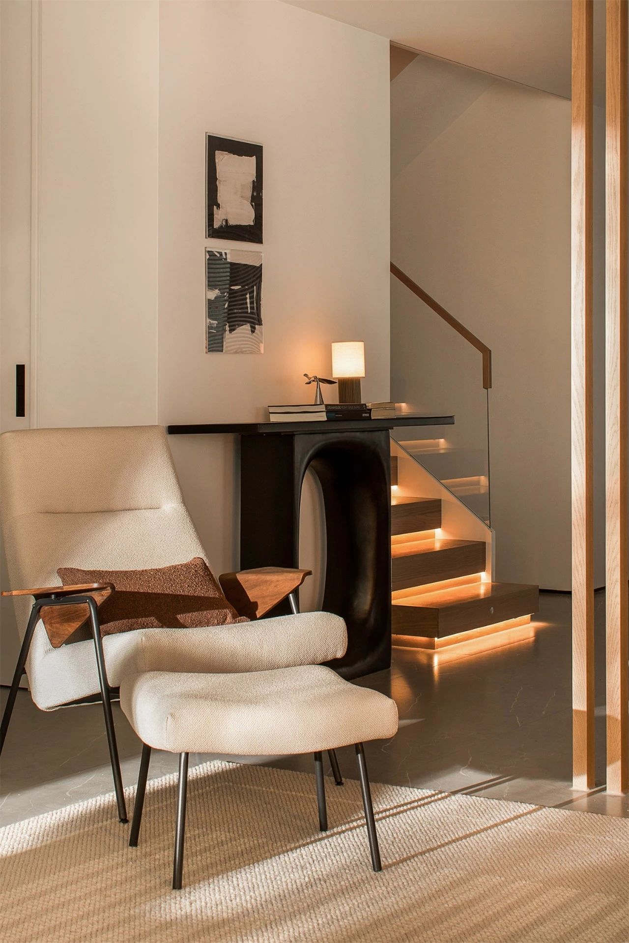 时光旅人 181㎡原木色温馨婚房丨中国温州丨大墨空间设计-28