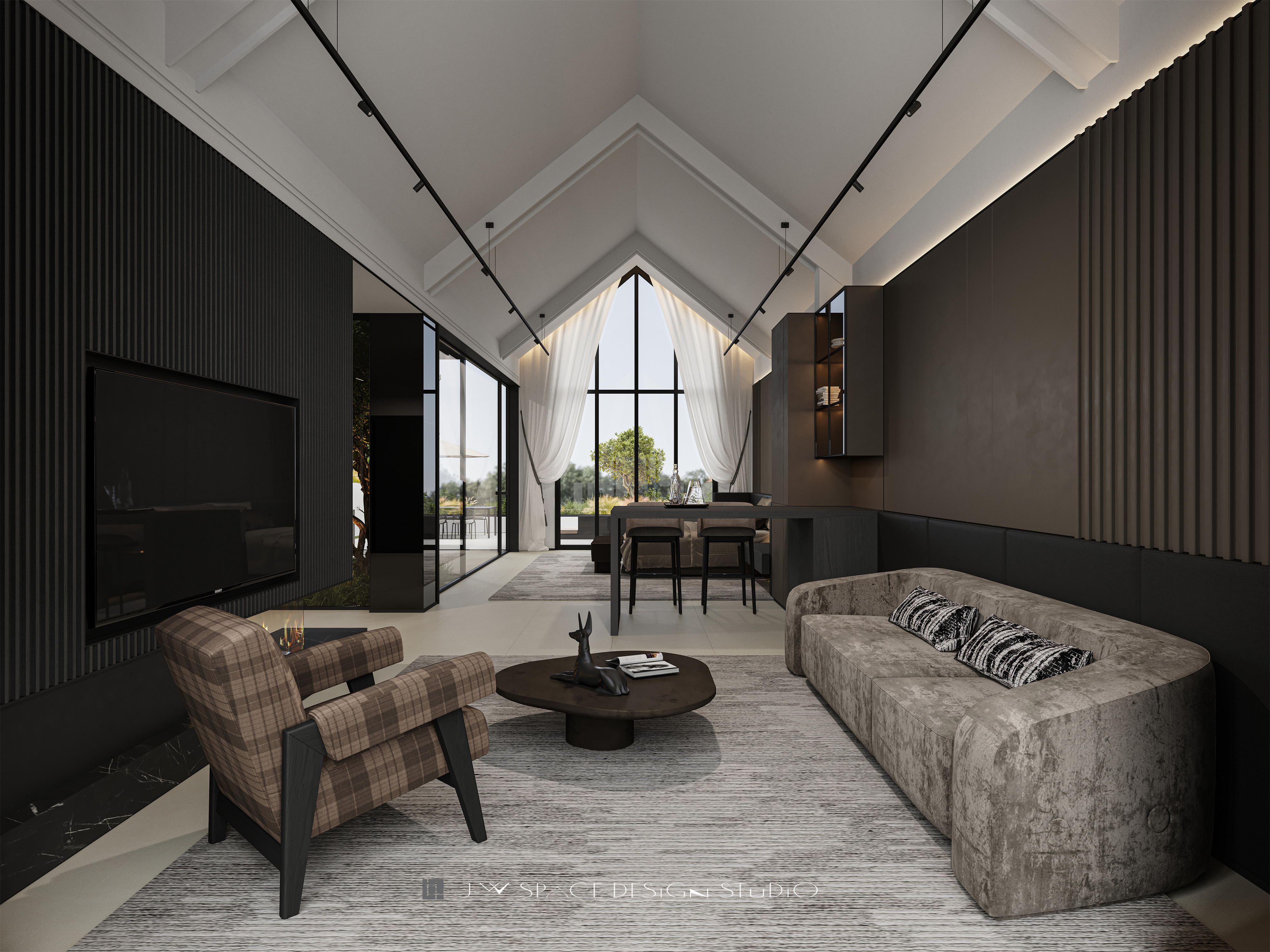 酒店设计丨中国洛阳丨井外空间设计-14