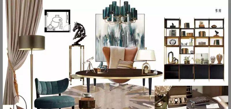 长春亚泰华府现代简约样板间-3