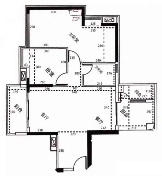 76㎡精致黑白灰小宅设计丨中国北京丨创邸设计-21