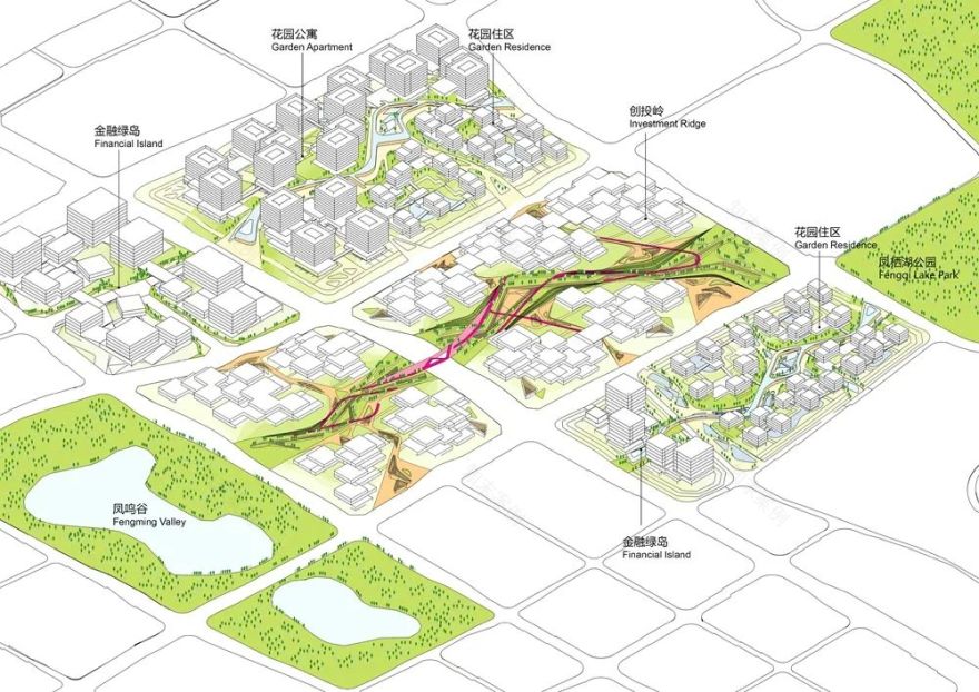 西部(重庆)科学城金凤中心片区规划丨中国重庆丨同济设计集团联合体-27