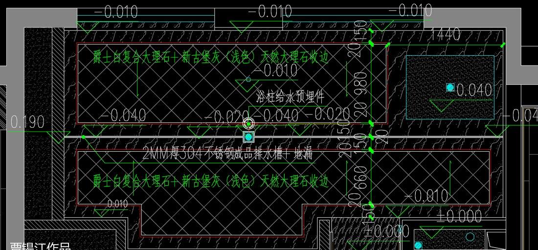 2016天津海河大观住宅主卧室卫生间-50