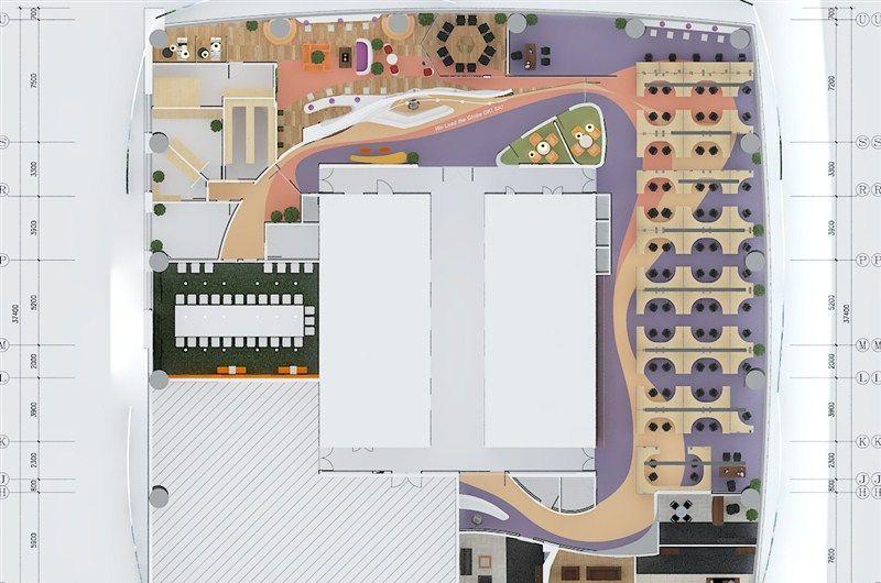 北京CBD现代简约办公空间设计-9