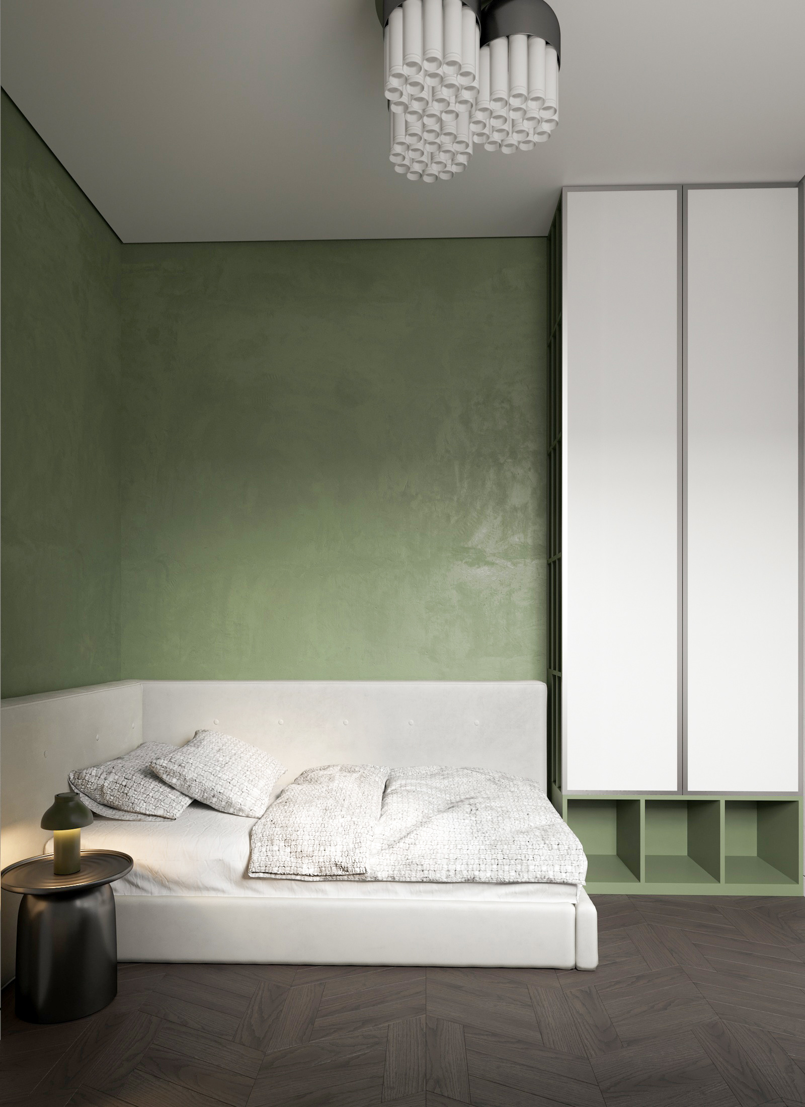 70㎡中性简约空间设计-15