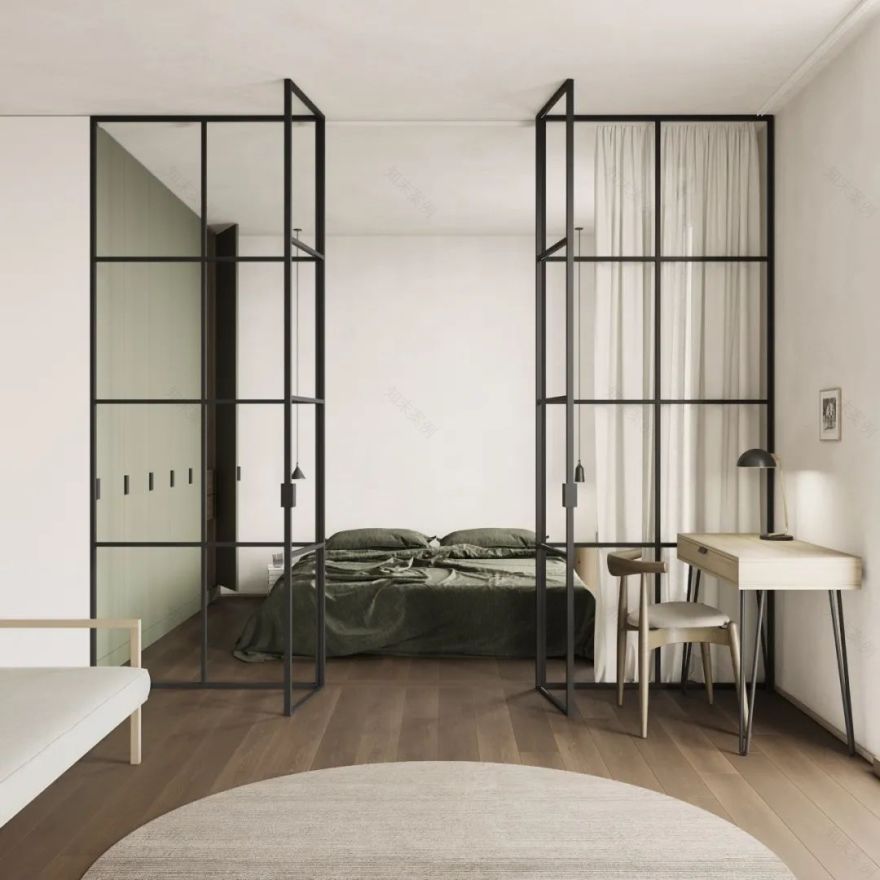 南京金地悦丰华样板间 | 卧室设计新思路-119