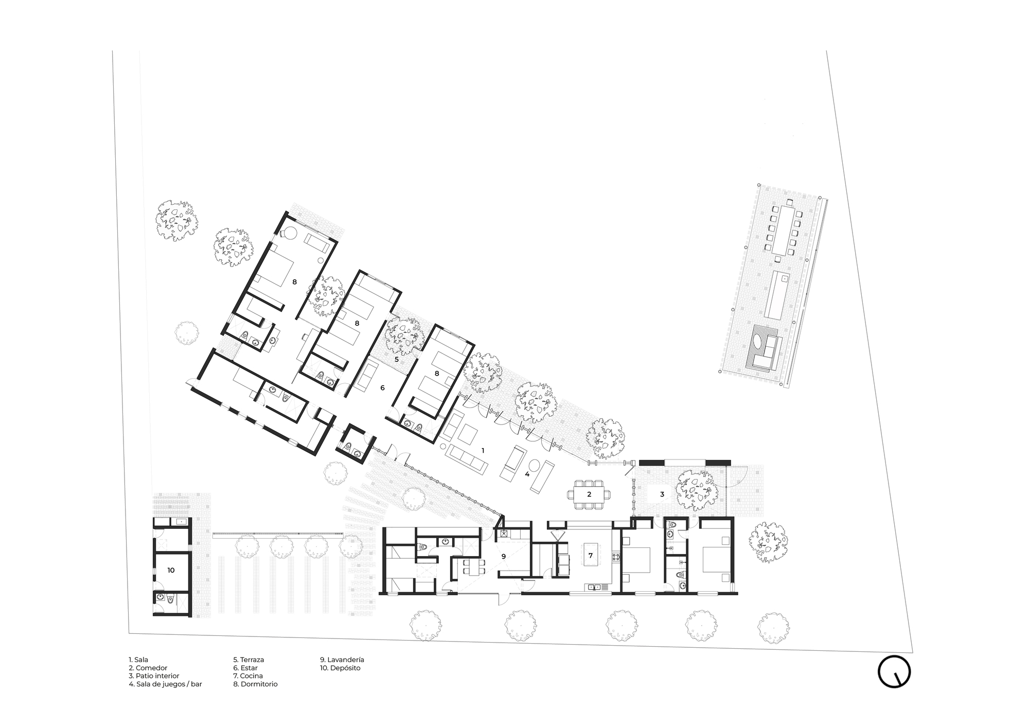 恩特雷科帕斯之家丨秘鲁丨Marina Vella Arquitectura-16
