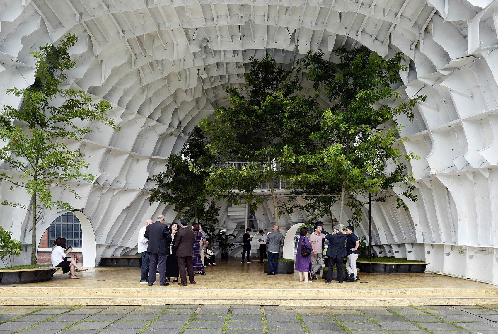 美术馆中庭，韩国 / Shinslab Architecture-54