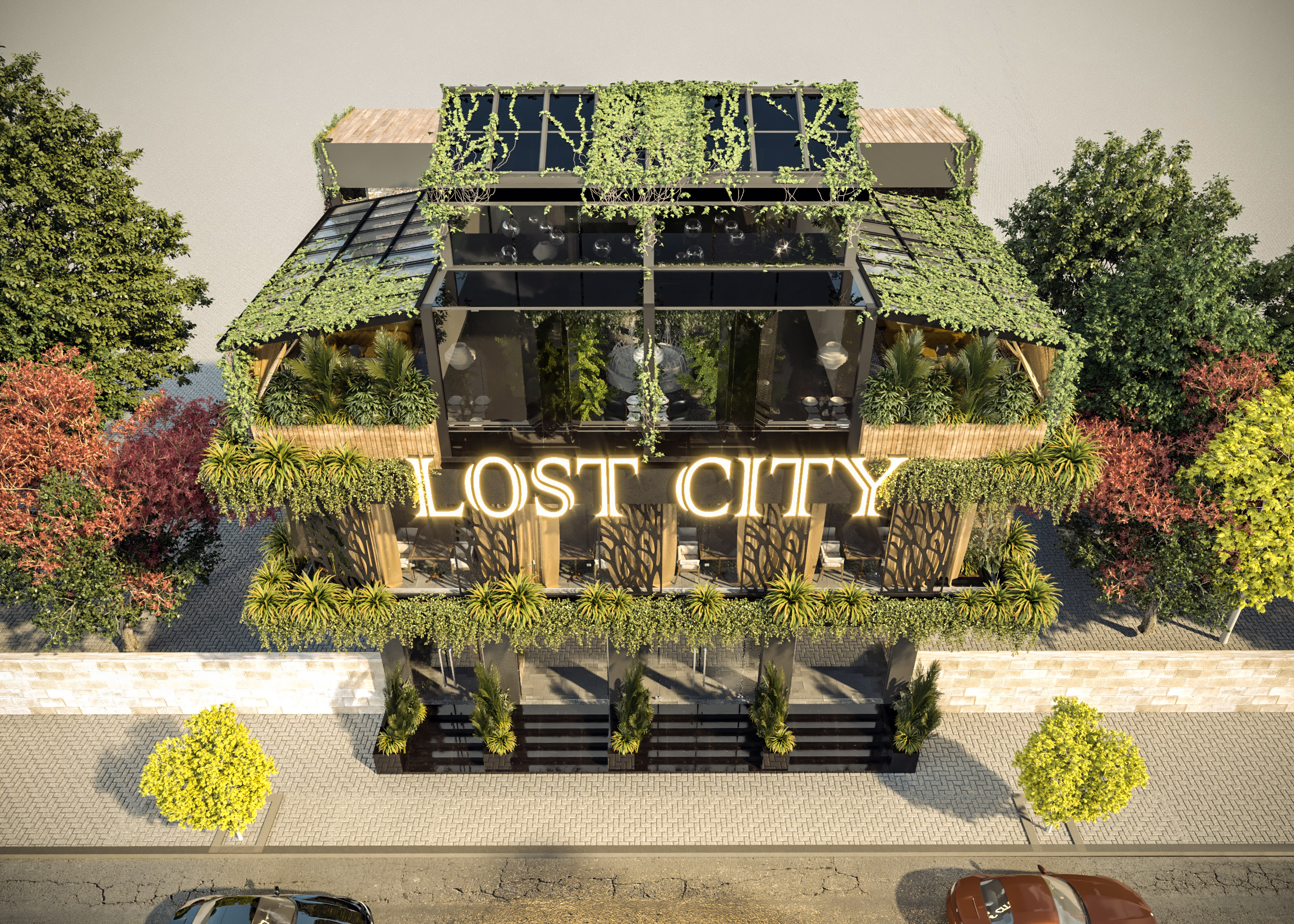 失落之城丨Menna Youssef Design Studio-4