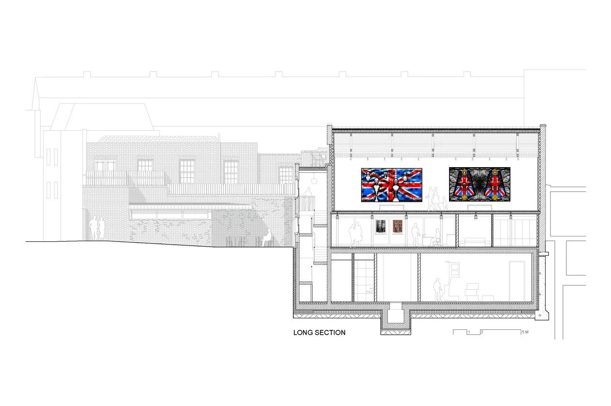 吉尔伯特与乔治中心丨英国伦敦丨SIRS Architects-25