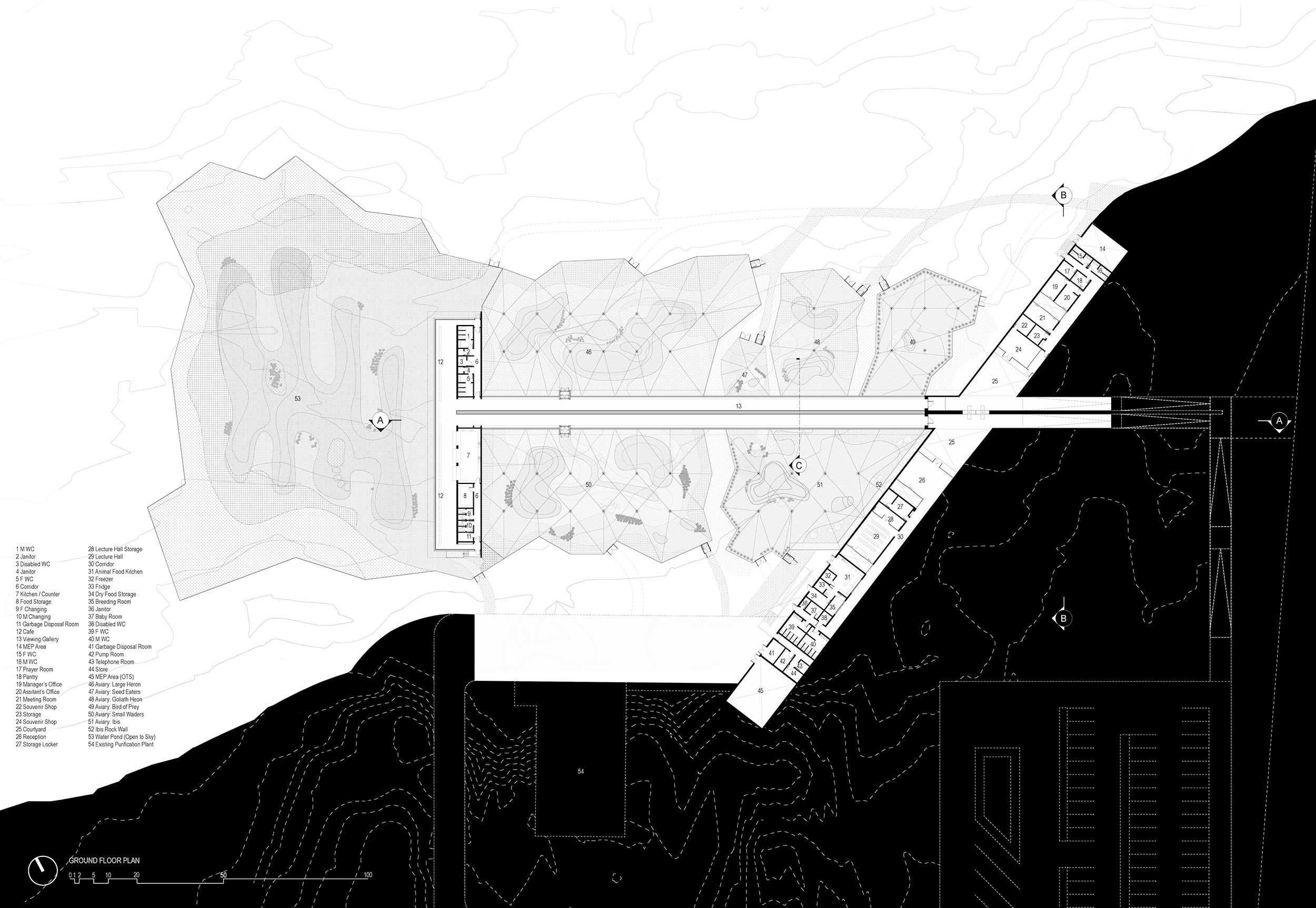 瓦西特自然保护区游客中心，阿联酋 / X Architects-32