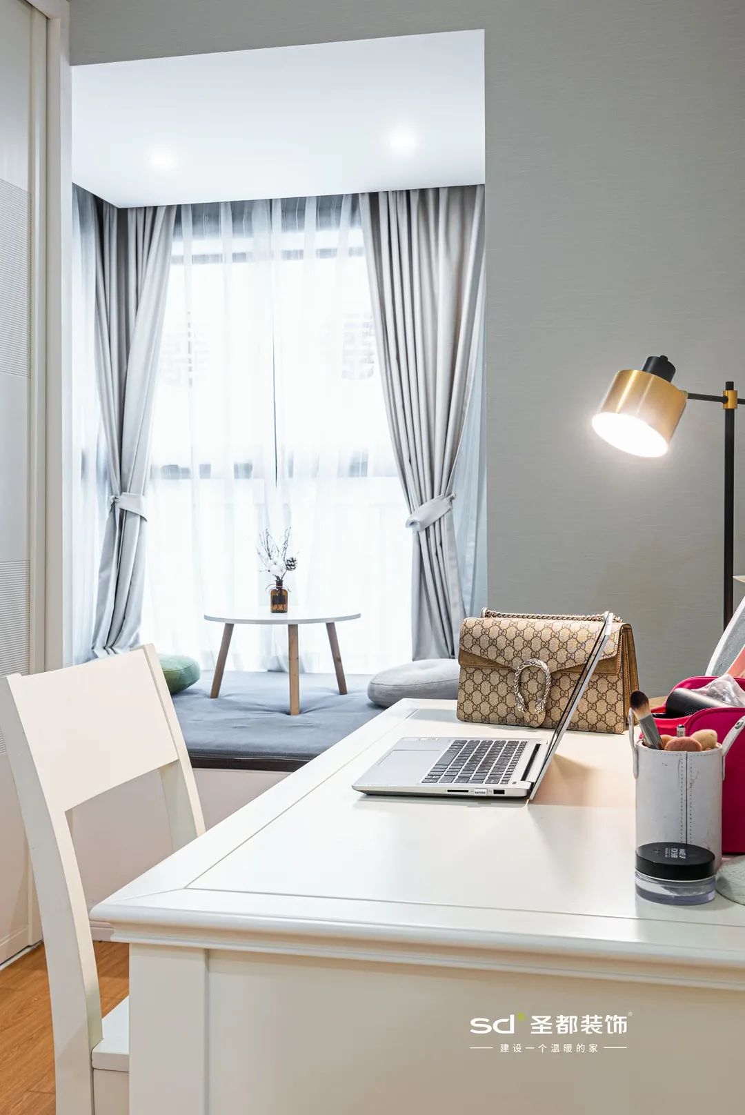 浙江 99㎡现代简美婚房,布局完美、颜值高,神仙生活令人羡慕!-7