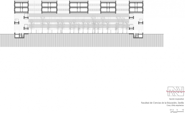 塞维利亚大学科学教育学院 · 创新的叠加建筑设计-45