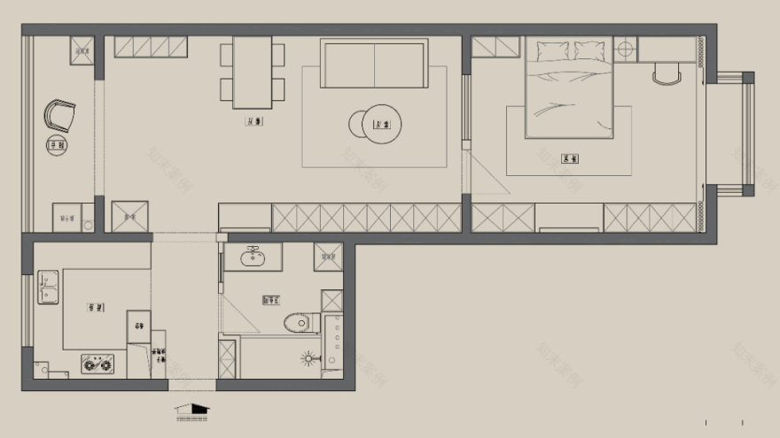 76平老房重生记:简约+日系风,这届年轻人太会住了!丨中国北京-4