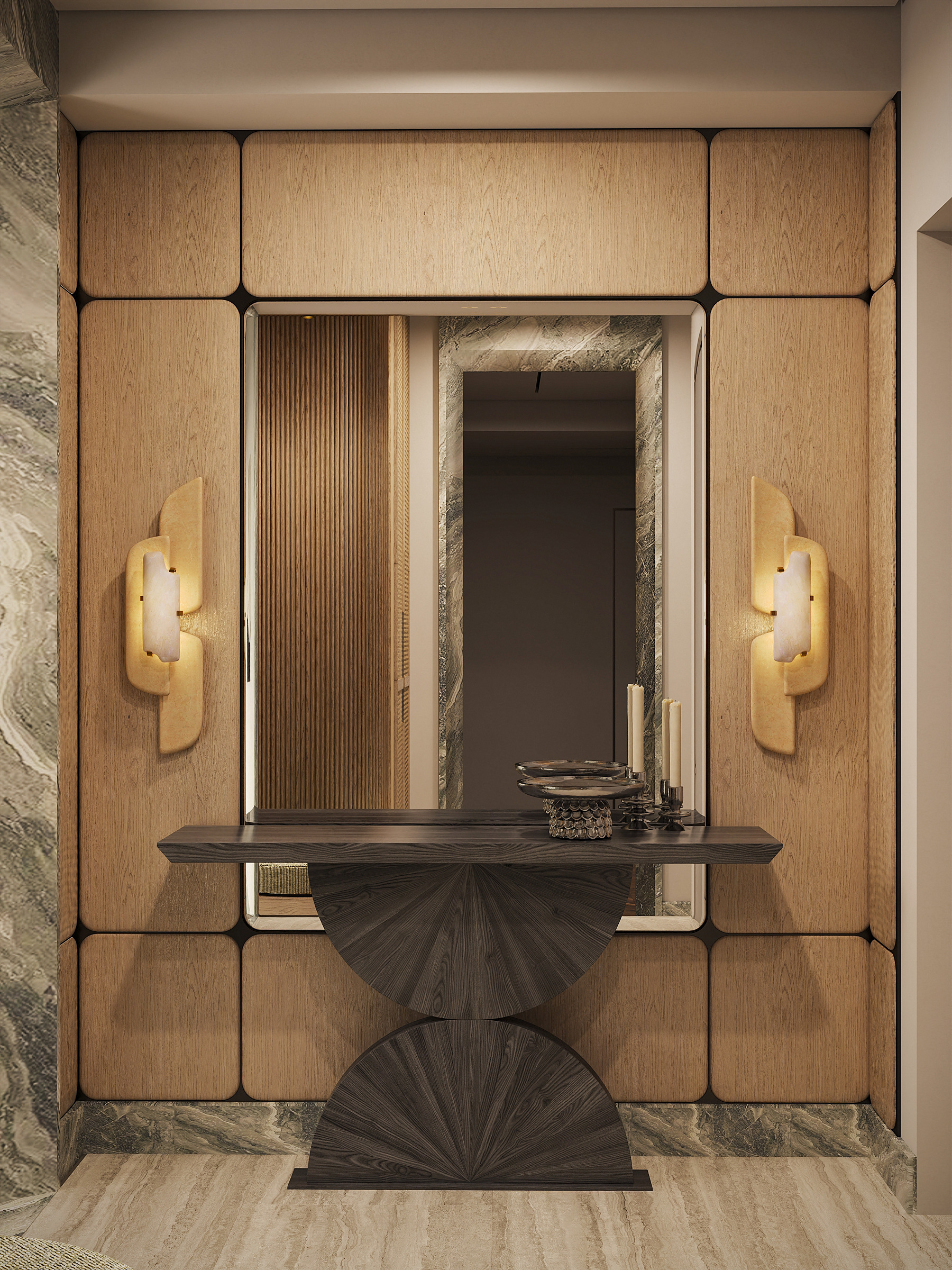 Living room and kitchen / Aura Interiors-16