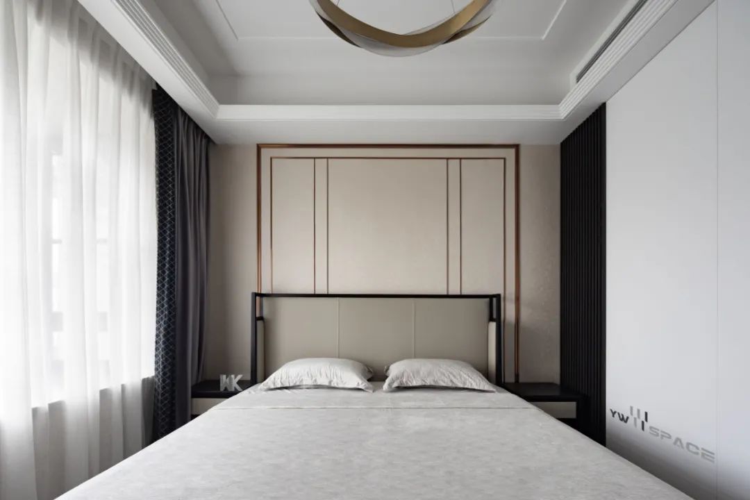 山水嘉庭 · 现代中式风格的精致恬静之家丨又未设计-21