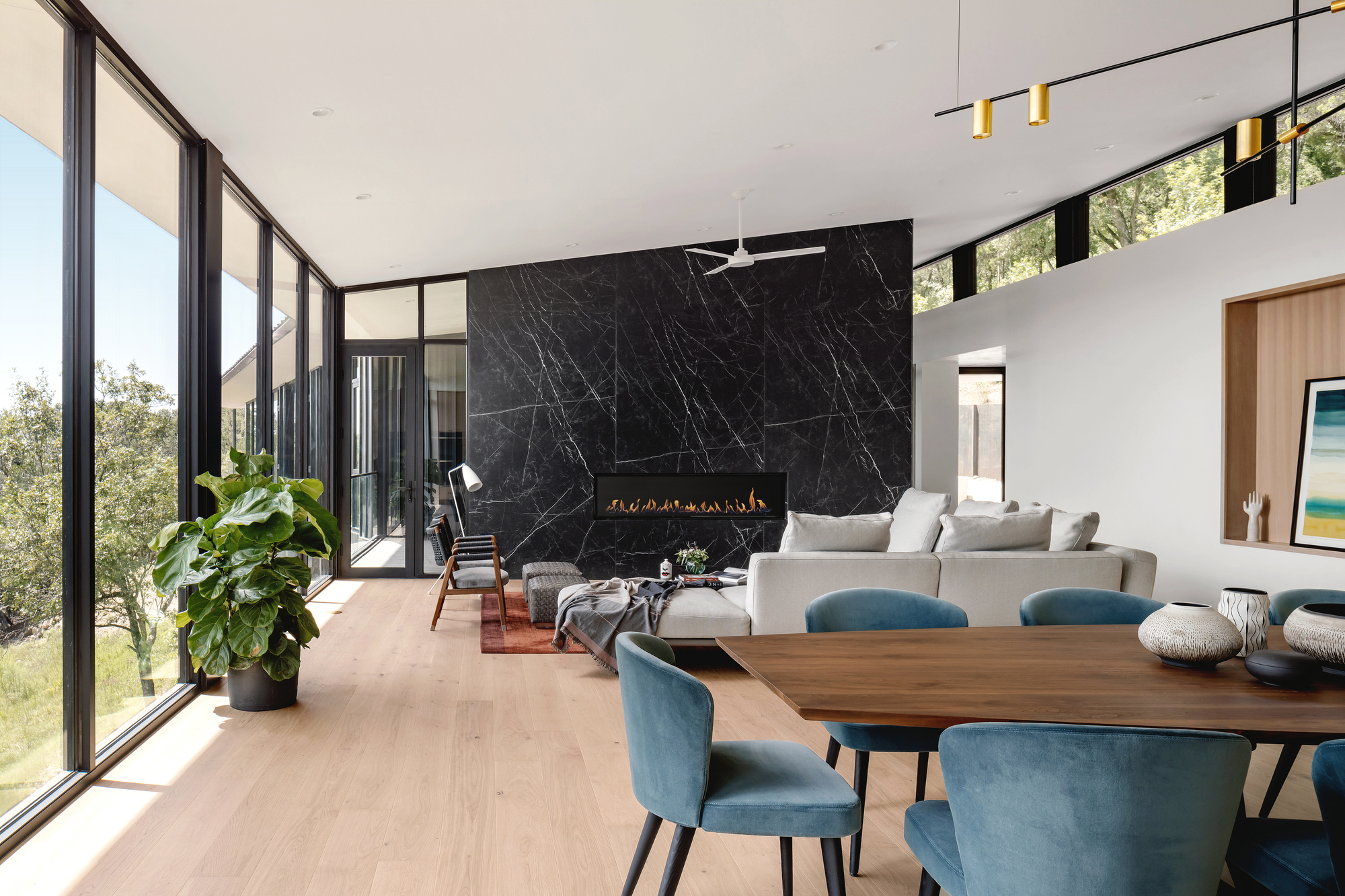 高房子或高大的房子 或高层房屋丨美国奥斯汀丨RAVEL Architecture-11