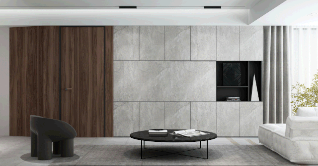 春秋空间设计 | 扬子华都 | 黑白色调与木元素的简约美学-42