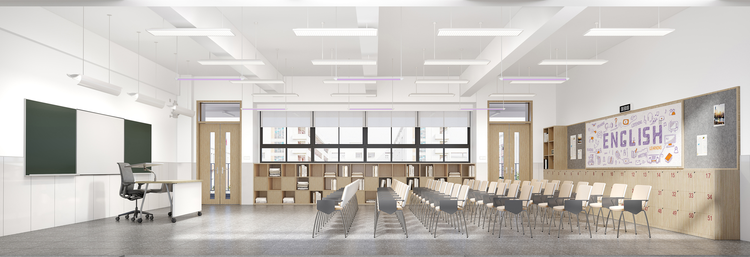 广州沙步铁一学校室内方案丨中国广州-47