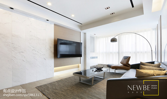 《逆光》80万元三居160平米装修案例丨中国常州丨有点设计-15