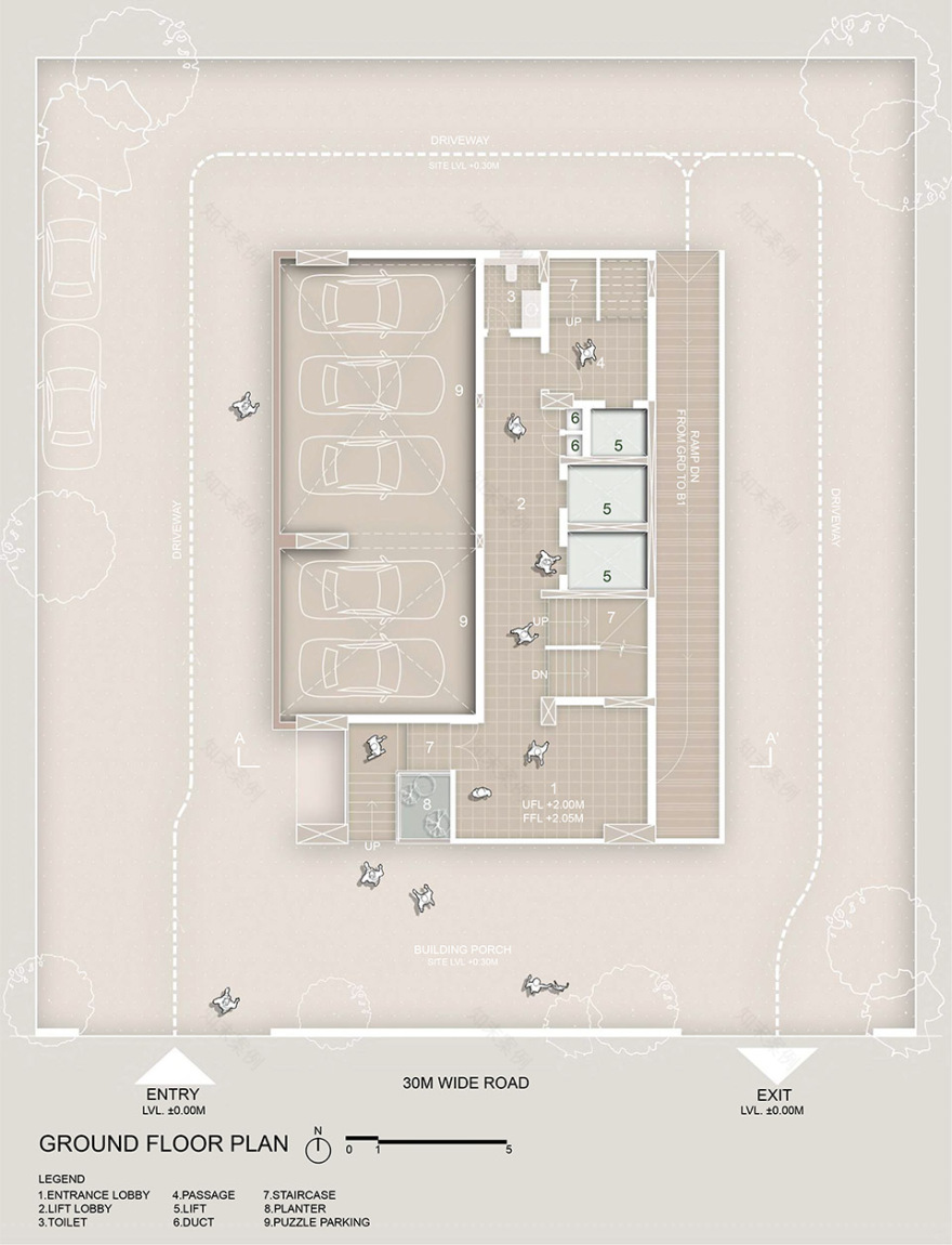 STELLA办公楼丨印度丨Sanjay Puri Architects-27