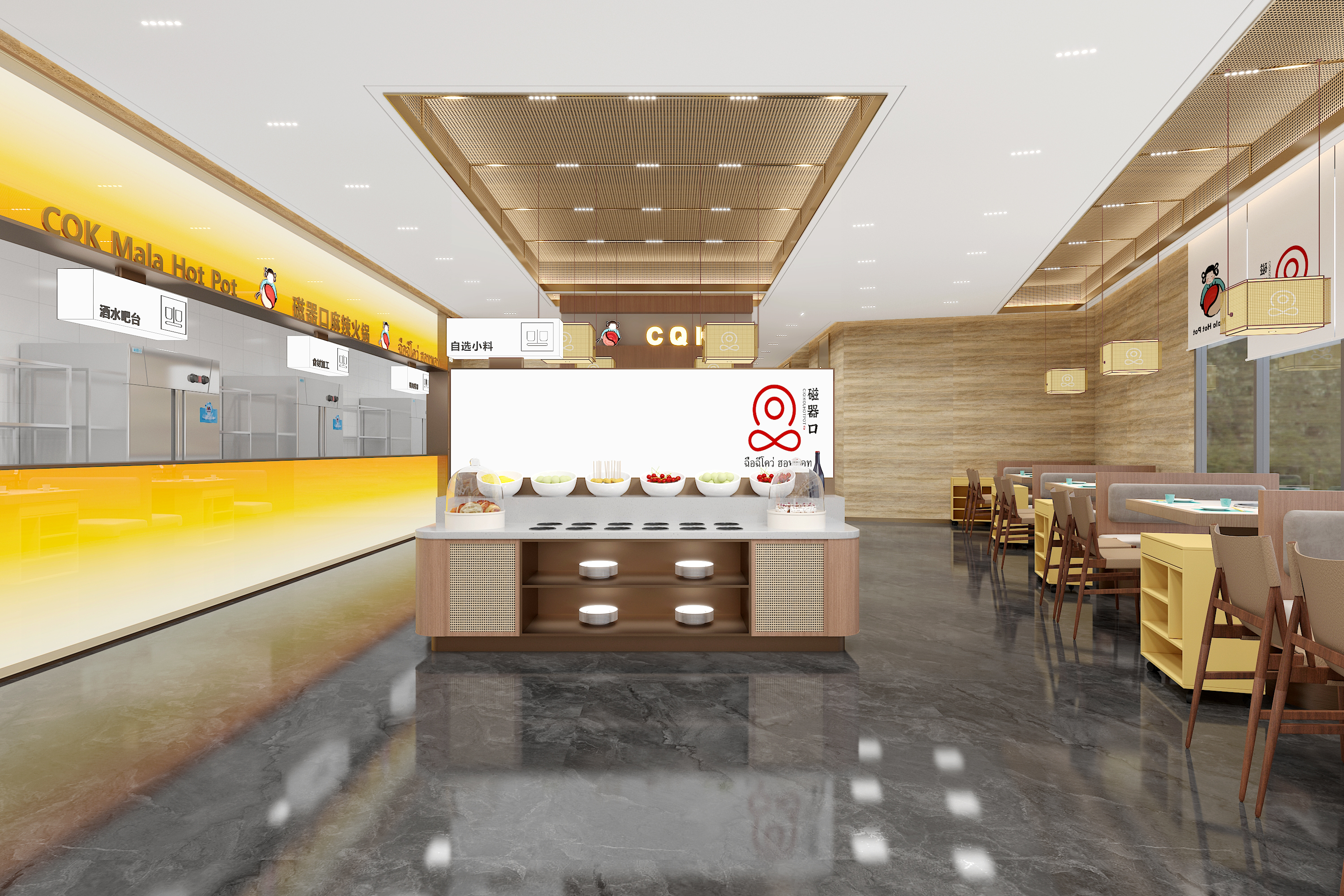 泰国瓷器口三店设计丨河南天恒建筑装饰工程有限公司-17