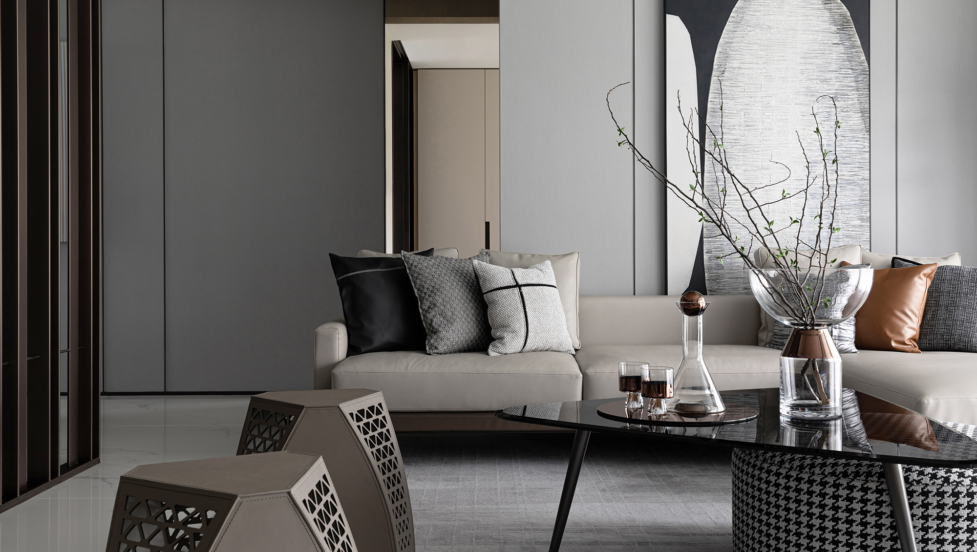 Greentown · Magnificent Residence Show Flat | QIRAN DESIGN GROUP-23