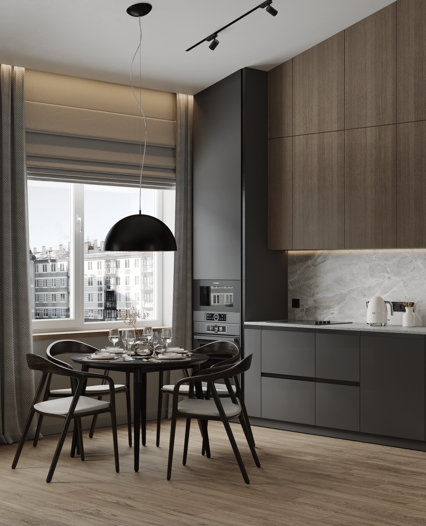 内敛克制深色空间！-2